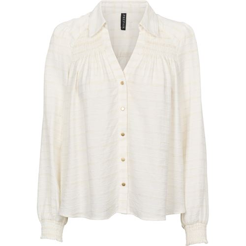PREPAIR BLUSE, GEMMA BLOUSE, OFF WHITE